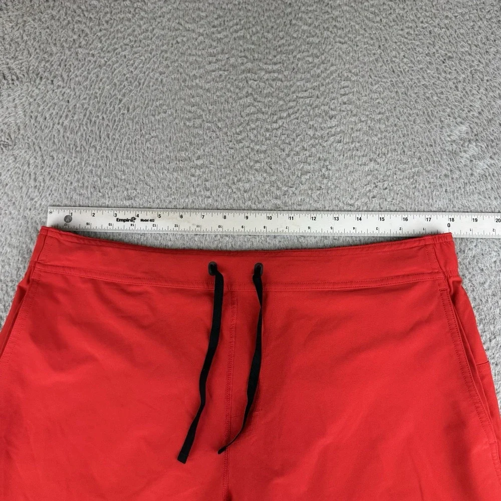 Oakley Mens Board Shorts Size Xl Red Swim Trunks Drawstring